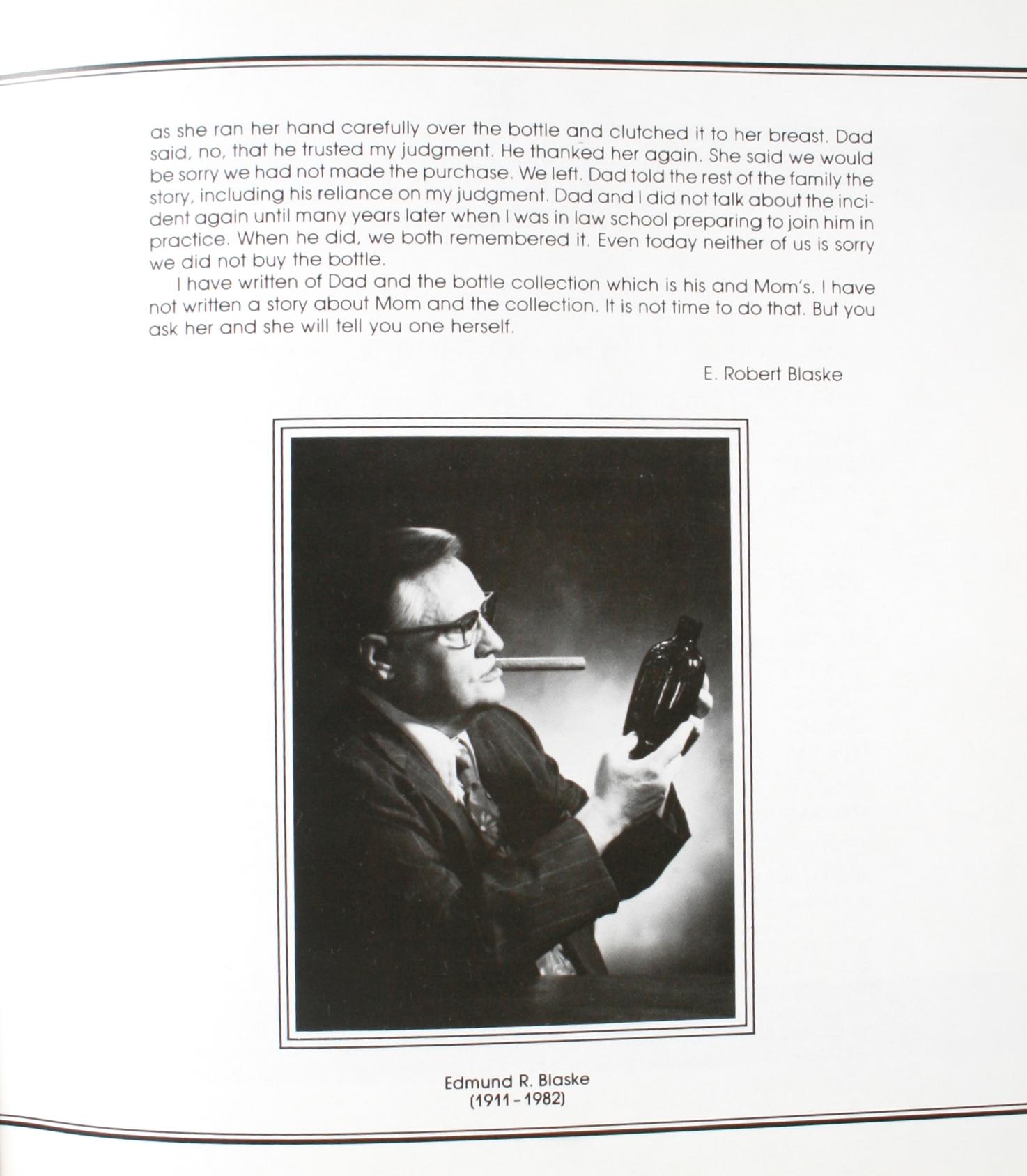 Sammlung Blaske Amerikanische Historische Flakons von Norman C. Heckler. Robert W. Skinner, Inc, Bolton, Massachusetts, 1983. Die ehemalige Sammlung Blaske ist 