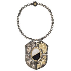 Blason Necklace Air/Terre by Elie Top