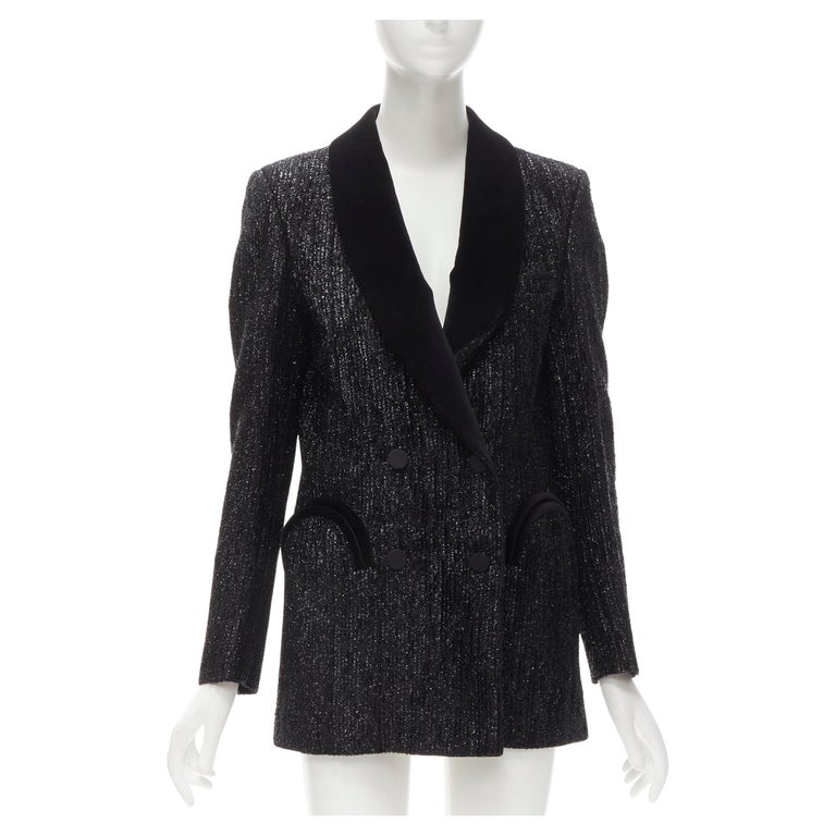 The Midnight Sparkle Oversized Blazer main image 1