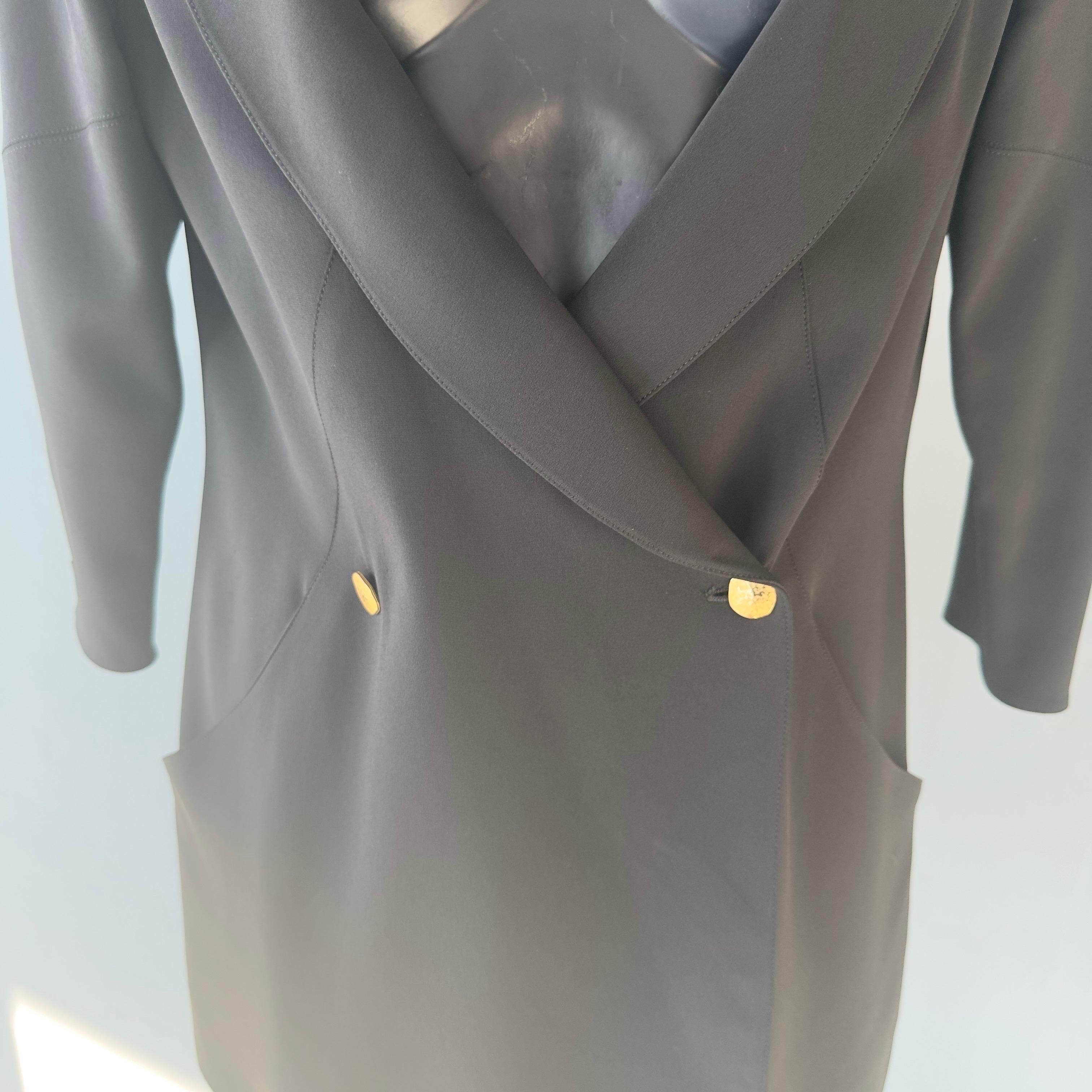 Blazer doppiopetto Claude Montana Paris in ottime condizioni In Excellent Condition For Sale In Basaluzzo, IT