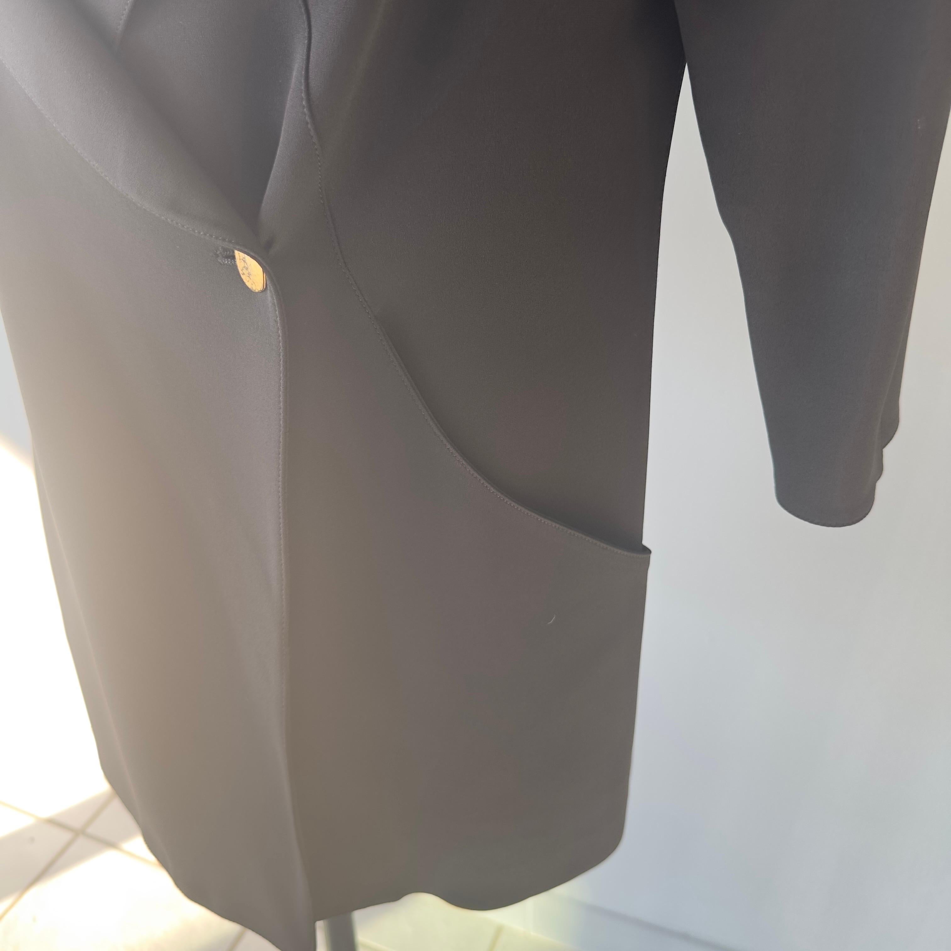 Blazer doppiopetto Claude Montana Paris in ottime condizioni For Sale 2