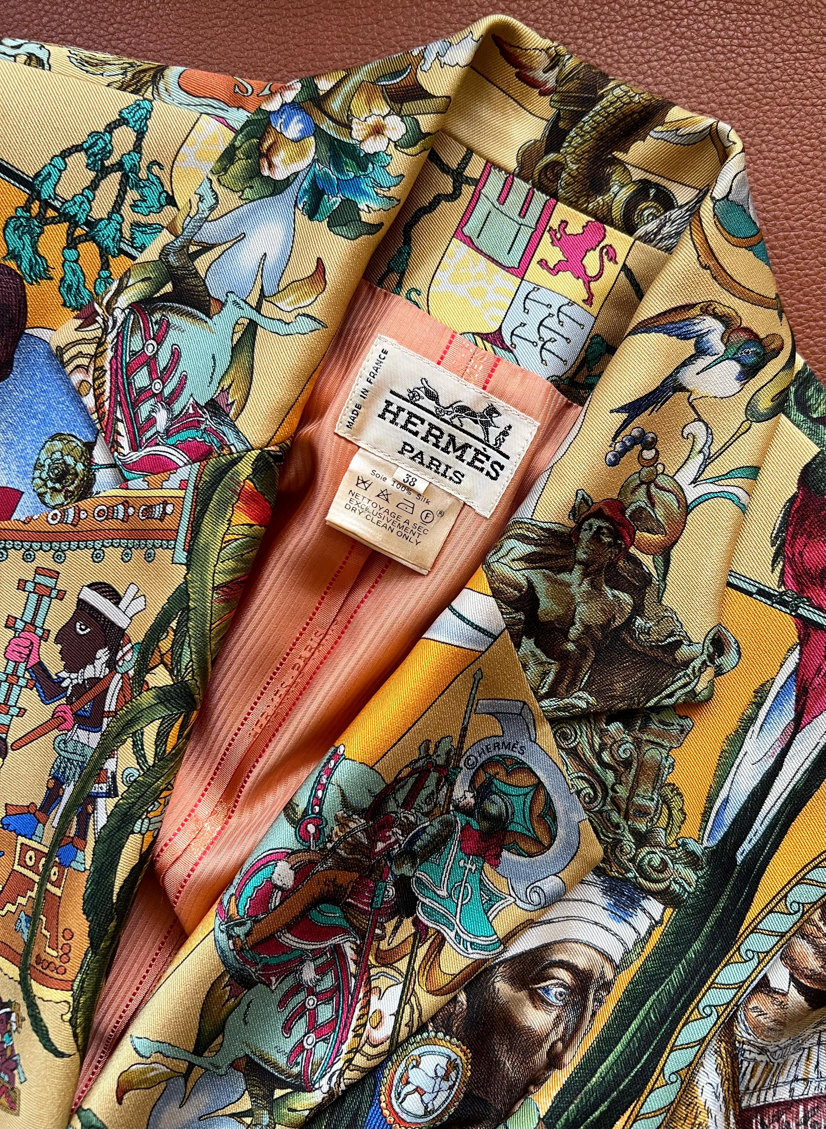 HERMÈS Blazer (Brown) im Angebot