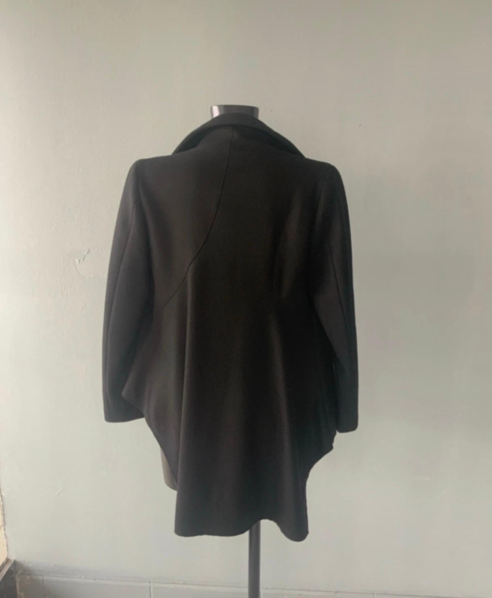Black Blazer vintage da collezione Yohji Yamamoto For Sale