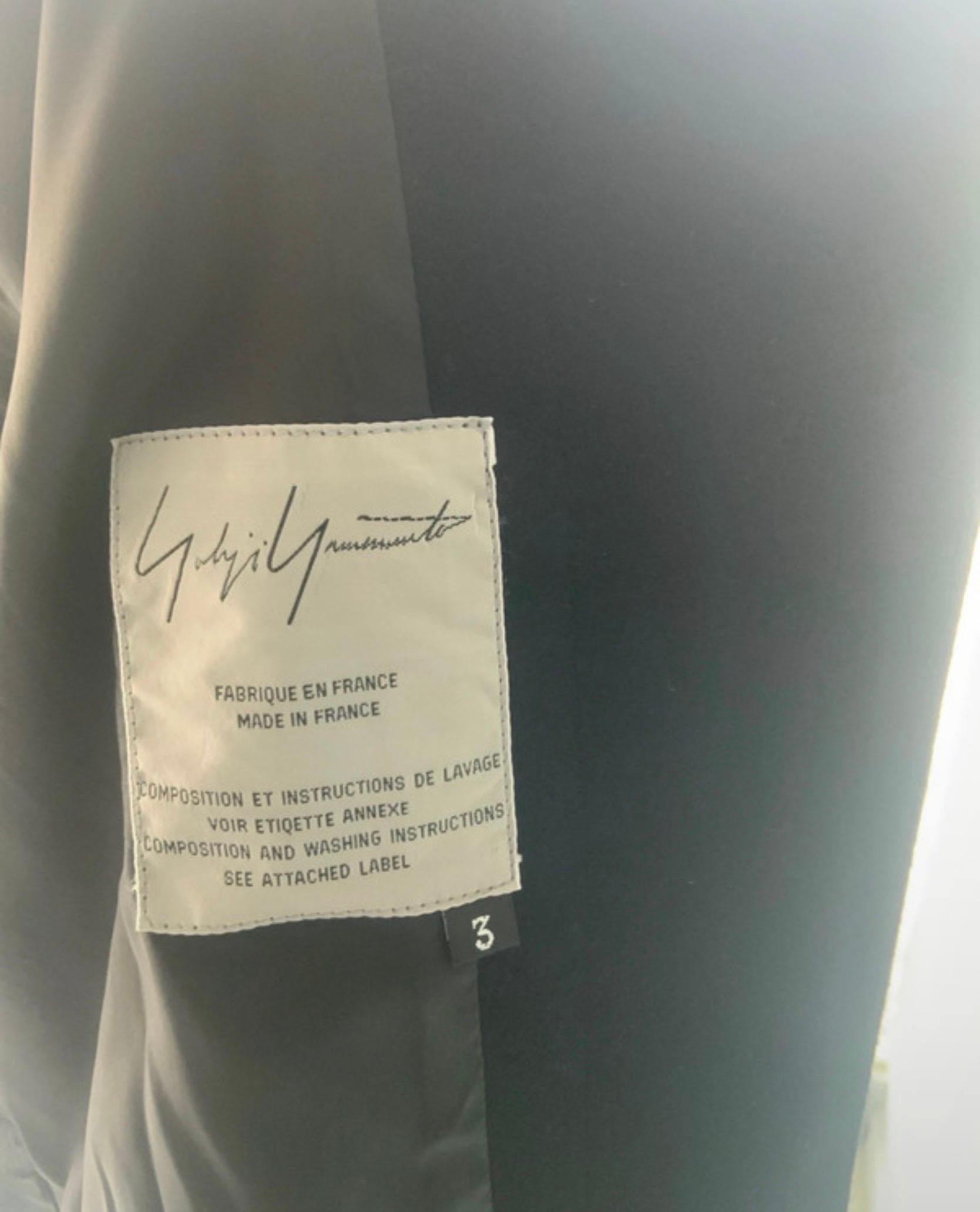 Blazer vintage da collezione Yohji Yamamoto For Sale 3