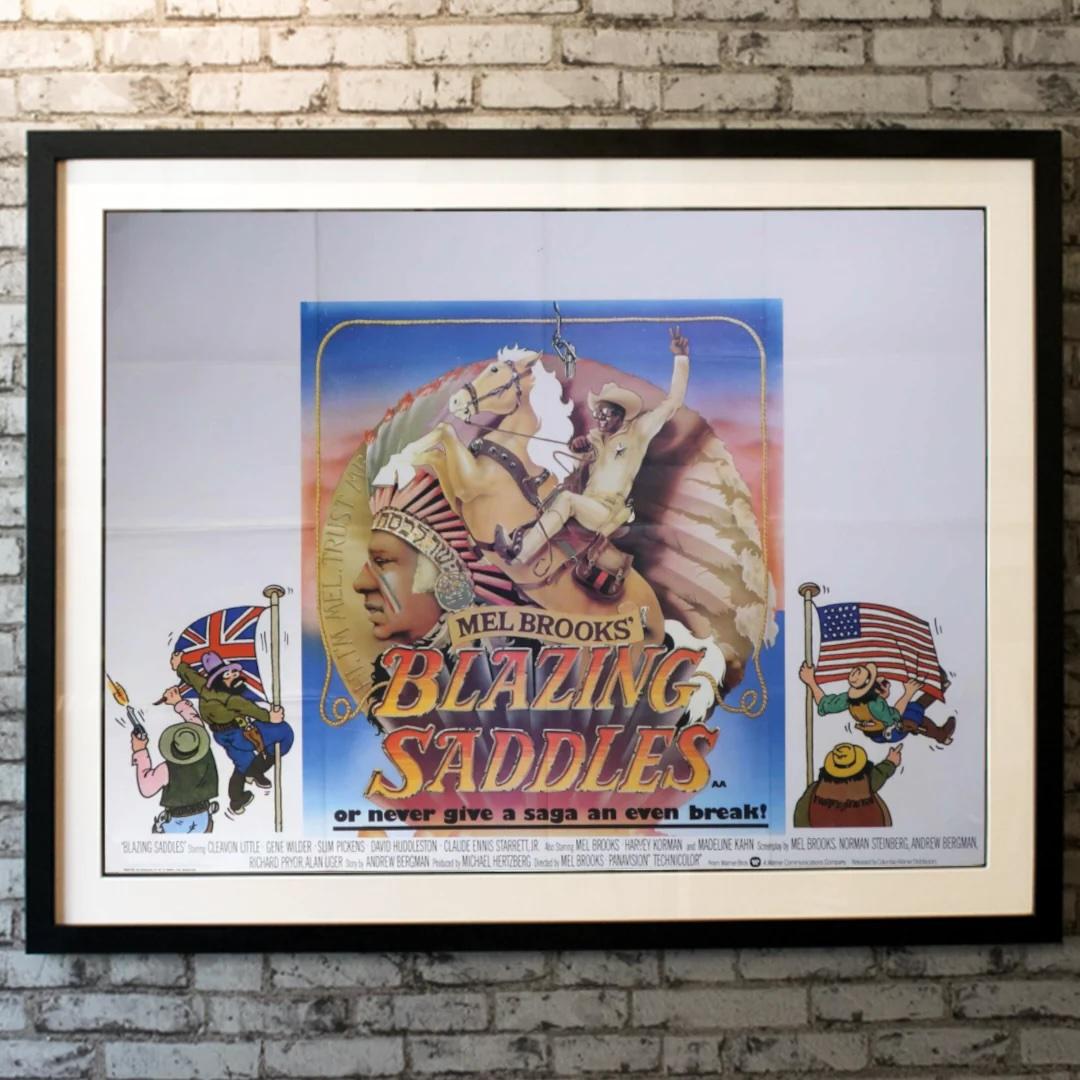 Blazing Saddles (1974) In Excellent Condition For Sale In London, GB