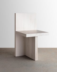Bleached Ambrosia Maple Chair / Dining Chair / Corner Chair