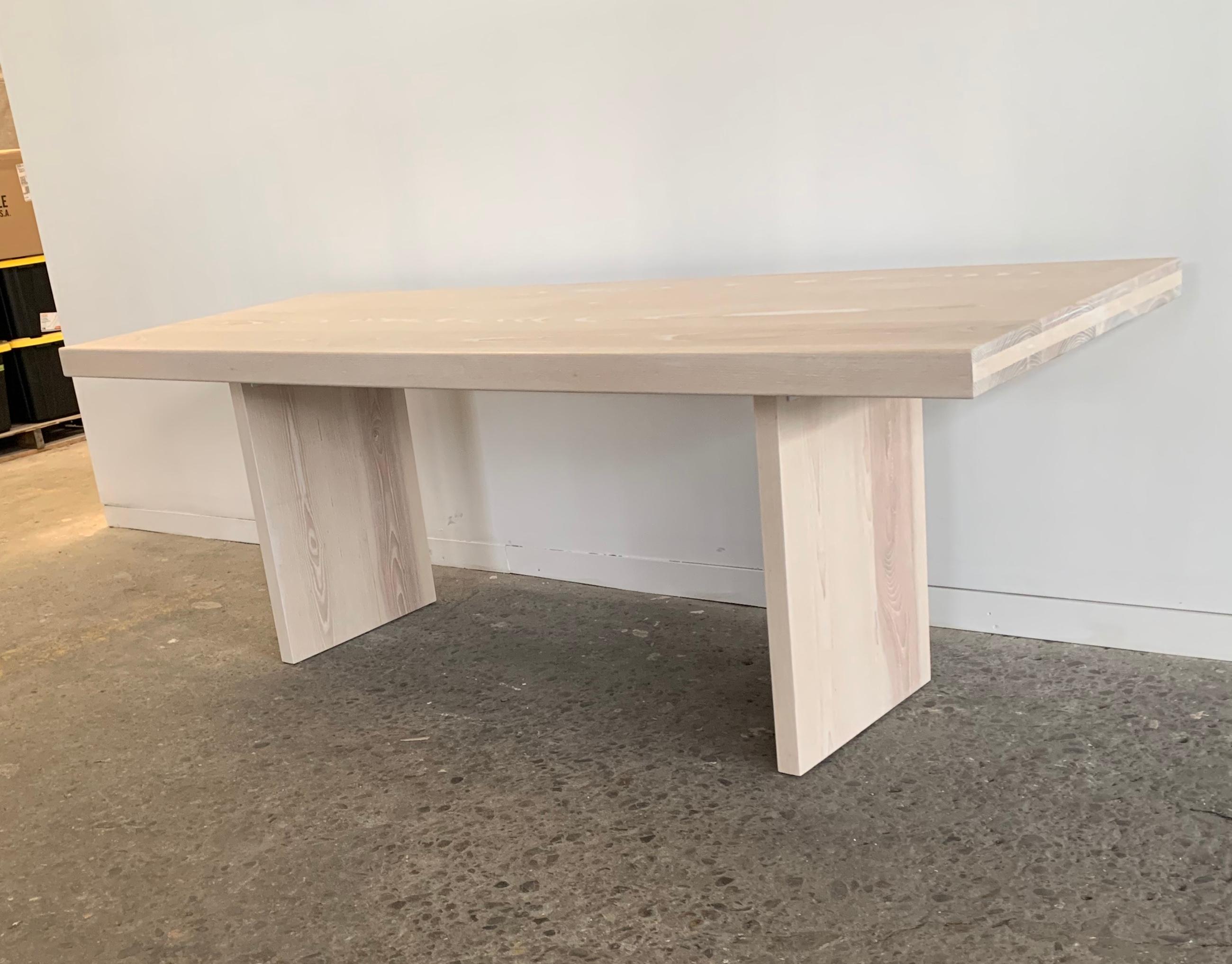 American Bleached Ash Table For Sale