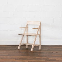 Bleached Cantilever Arm Chair by Phaedo