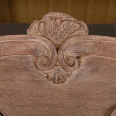 Bleached Dutch Oak Linen Press