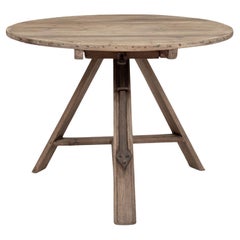 Bleached Dutch Tilt-Top Table