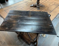 Bleached Elm Console Table