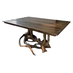 Bleached Elm Console Table