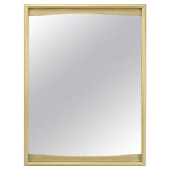 Bleached & Glazed Walnut Framed Tall Mirror