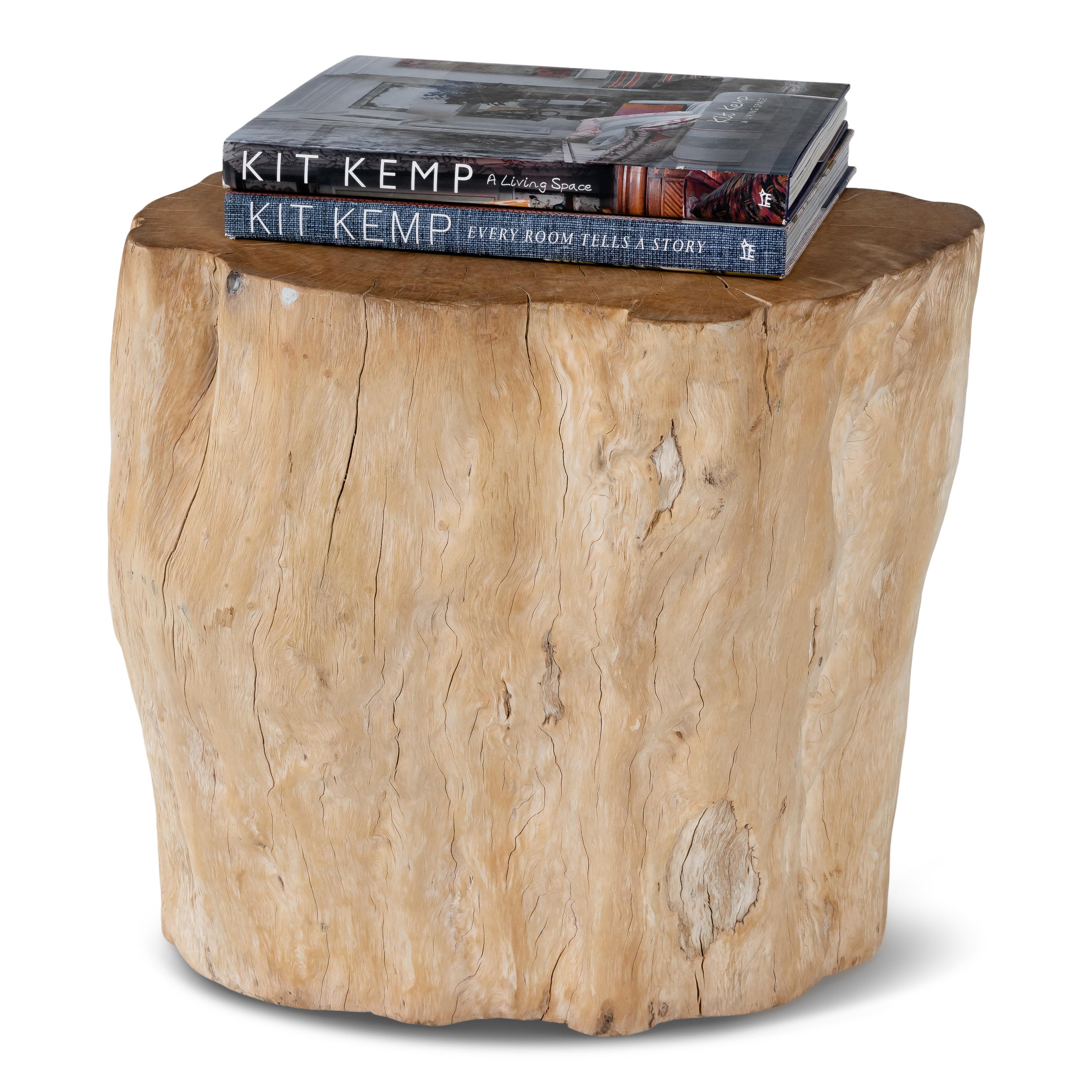 Organic form bleached iron wood stump table.

Piece from out one of a kind collection, Le Monde. Exclusive to Brendan Bass. 

Globally curated by Brendan Bass, Le Monde furniture and accessories offer modern sensibility, provincial construction,
