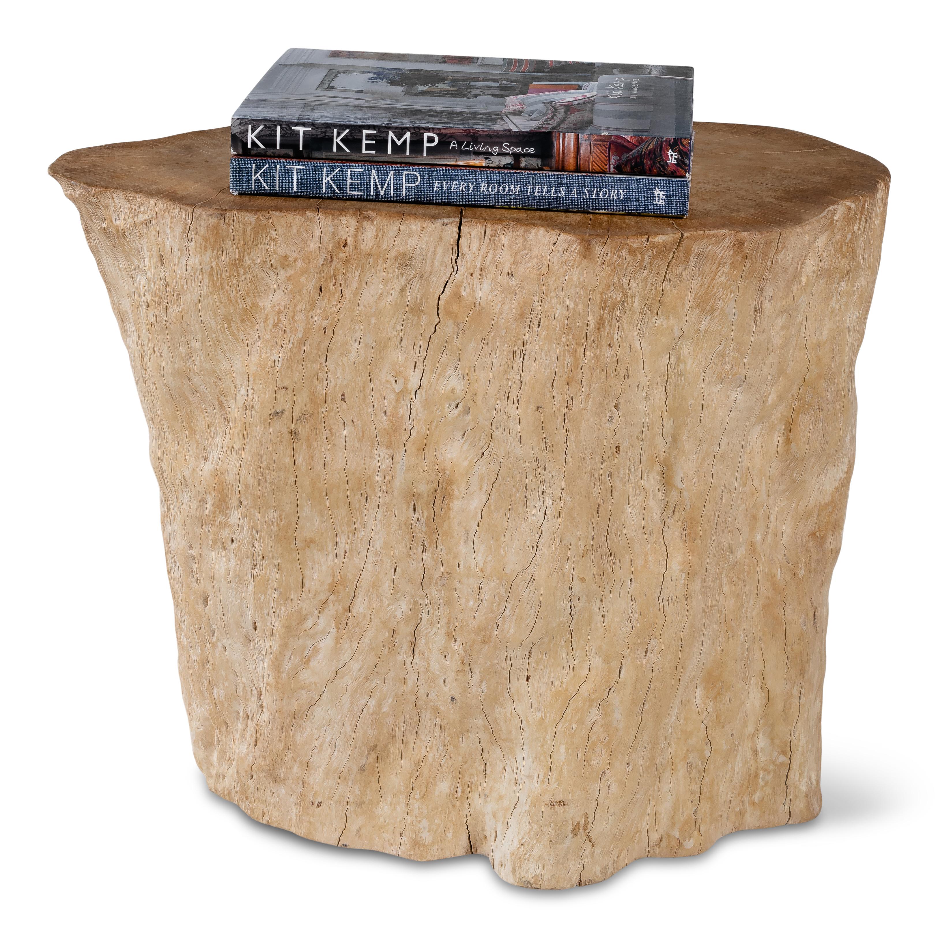 Organic form bleached iron wood stump table.

This piece is a part of Brendan Bass’s one-of-a-kind collection, Le Monde. French for “The World”, the Le Monde collection is made up of rare and hard to find pieces curated by Brendan from estate sales,