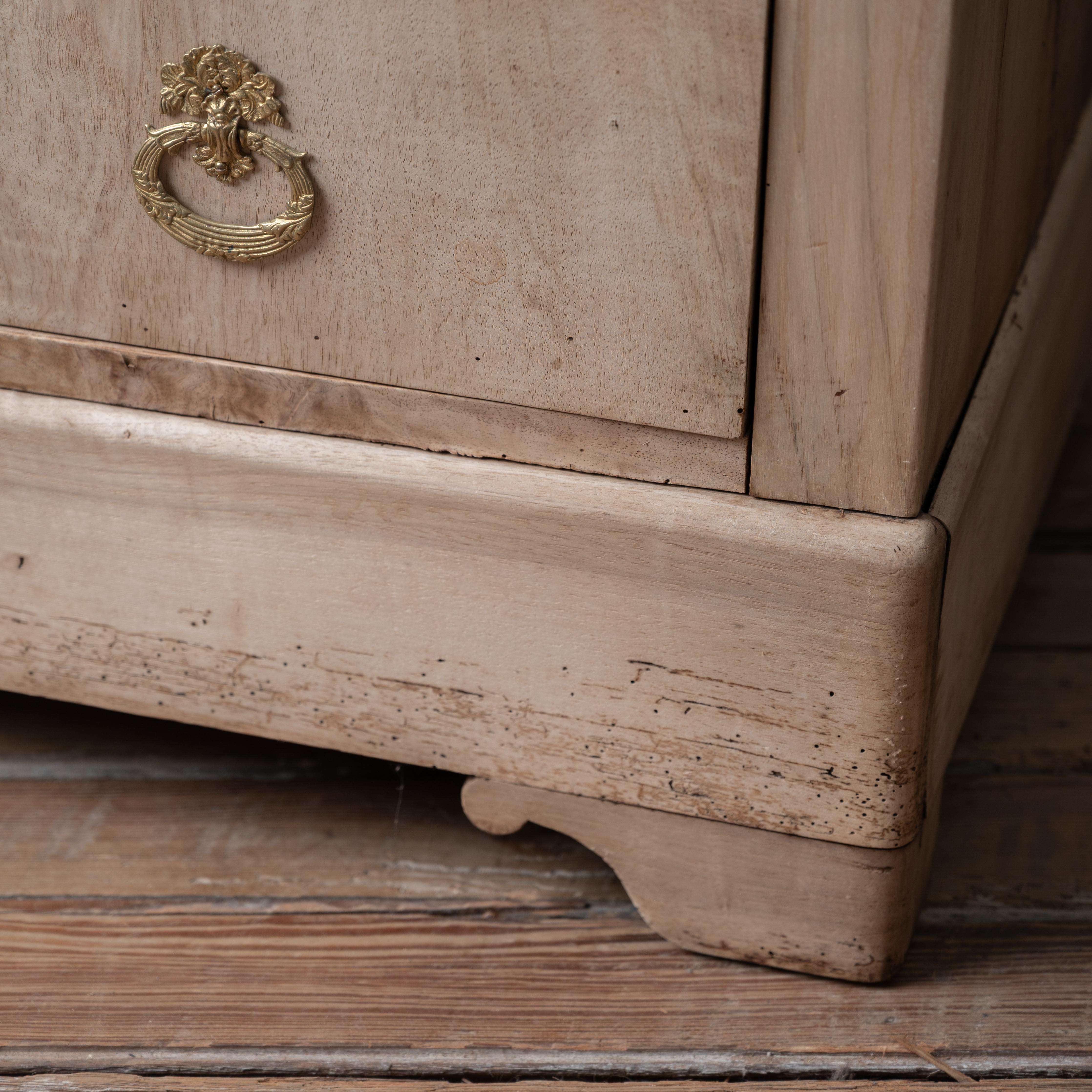 Bleached Louis Phillipe Commode 5