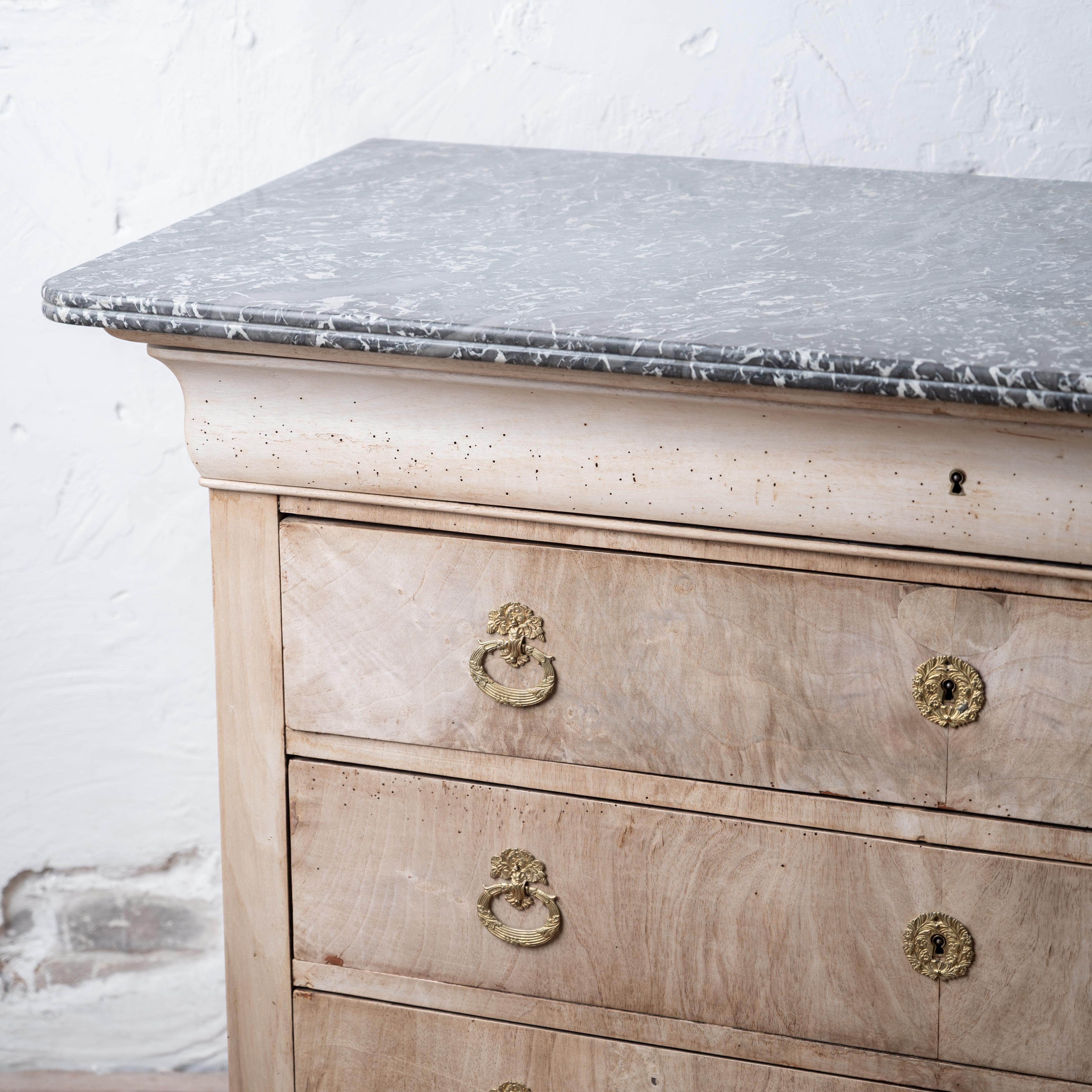 Louis Philippe Bleached Louis Phillipe Commode