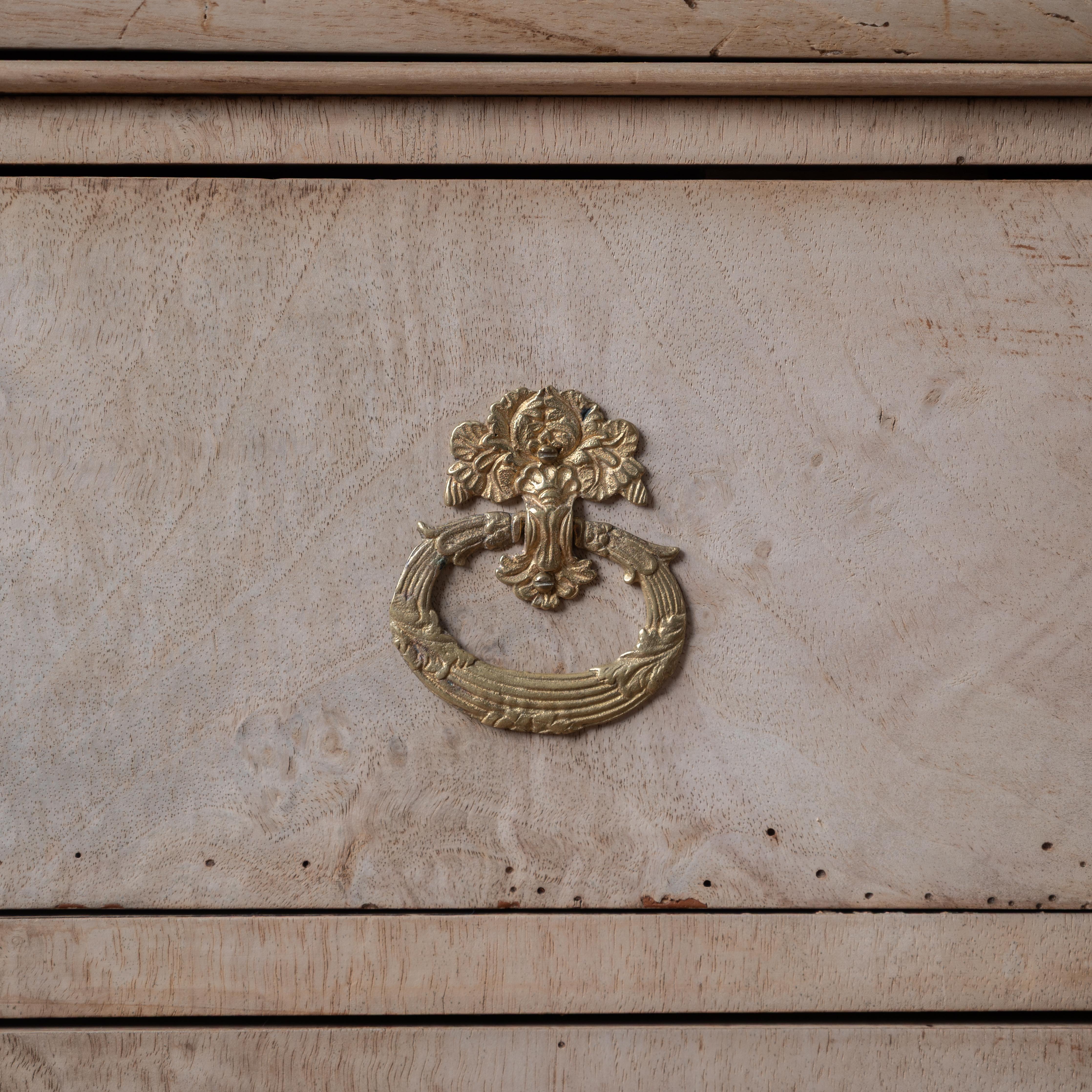 Mid-19th Century Bleached Louis Phillipe Commode