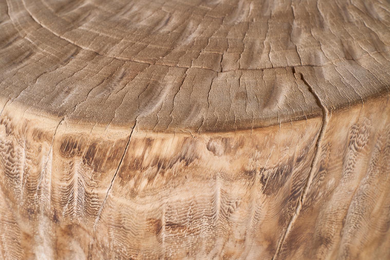 Bleached Lychee Wood Coffee Table 1