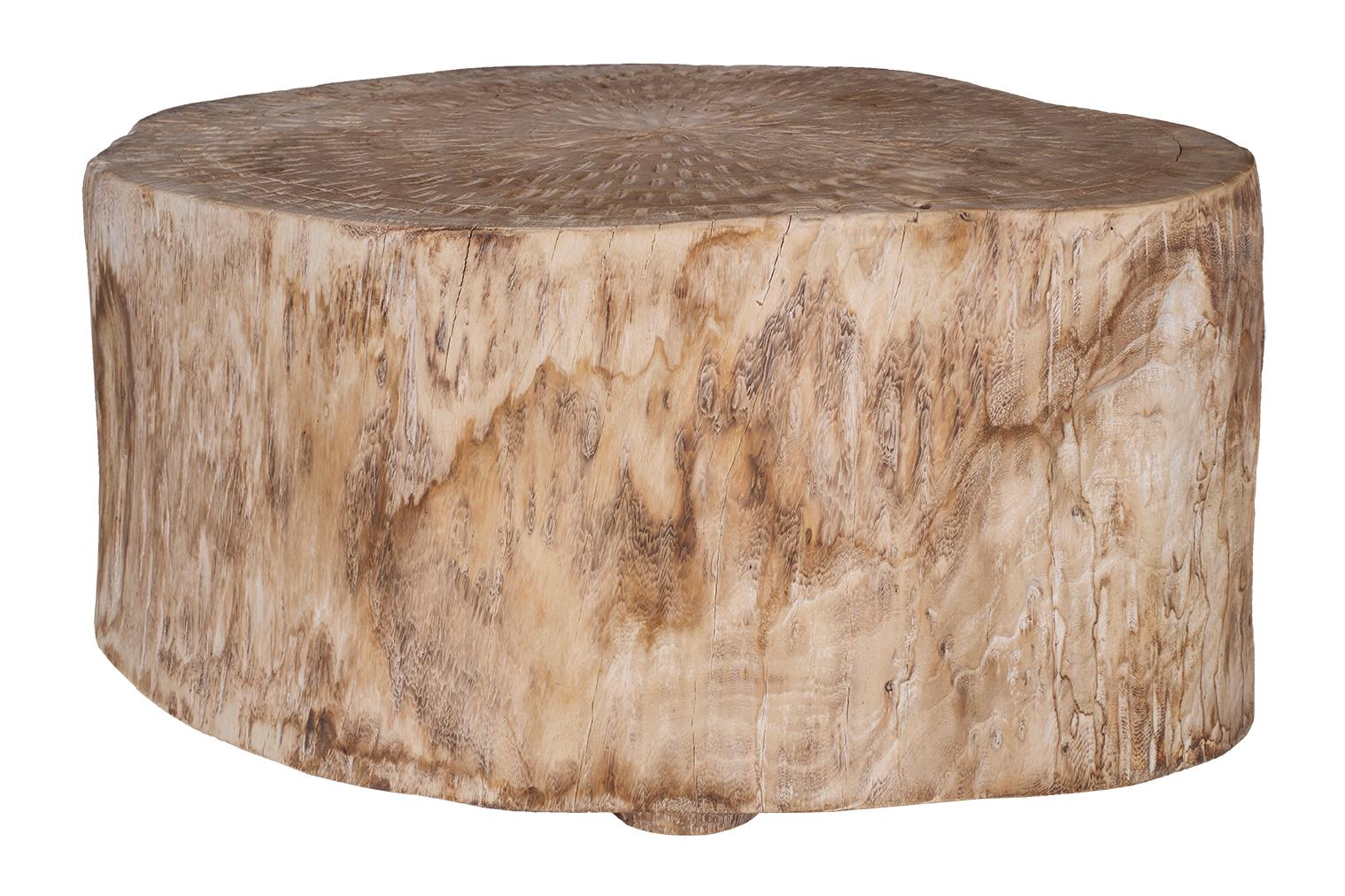 Bleached Lychee Wood Coffee Table 2