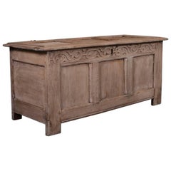 Bleached Oak Coffer / Blanket Chest