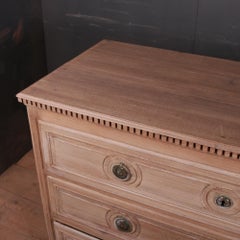 Bleached Oak Commode