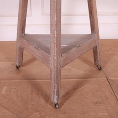 Bleached Oak Cricket Table