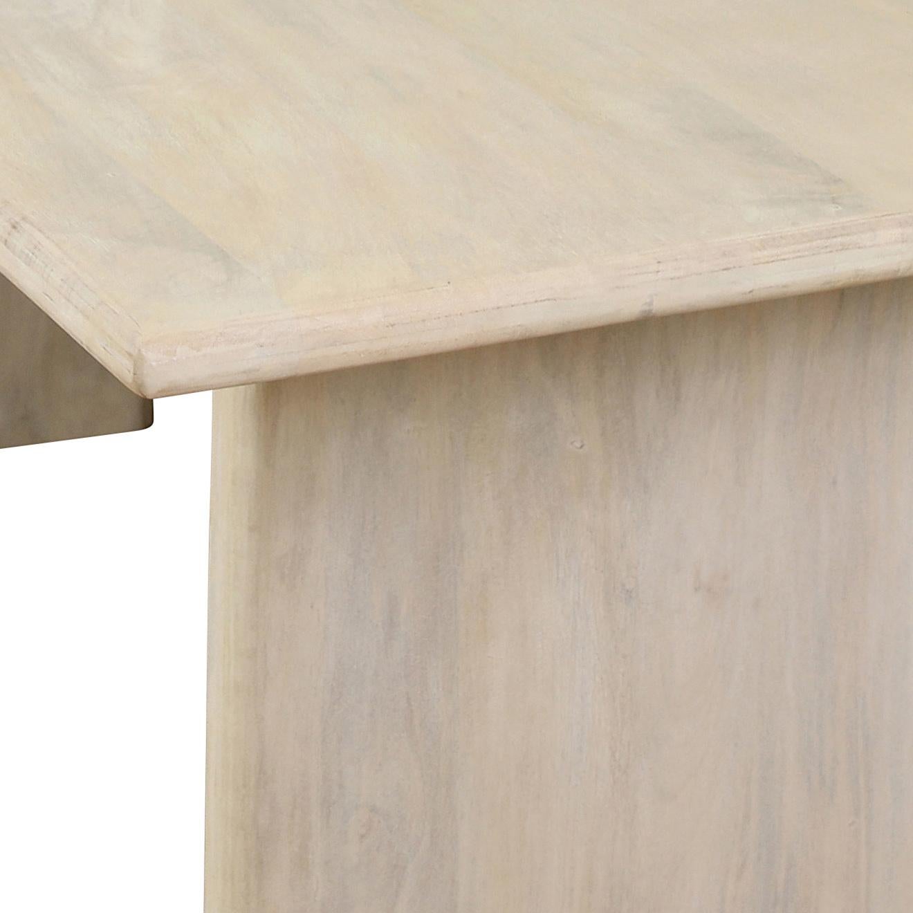 Table de salle à manger en Oak Bleached Neuf - En vente à New York, NY