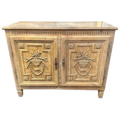 Bleached Oak French Buffet