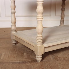 Bleached Oak French Drapers Table