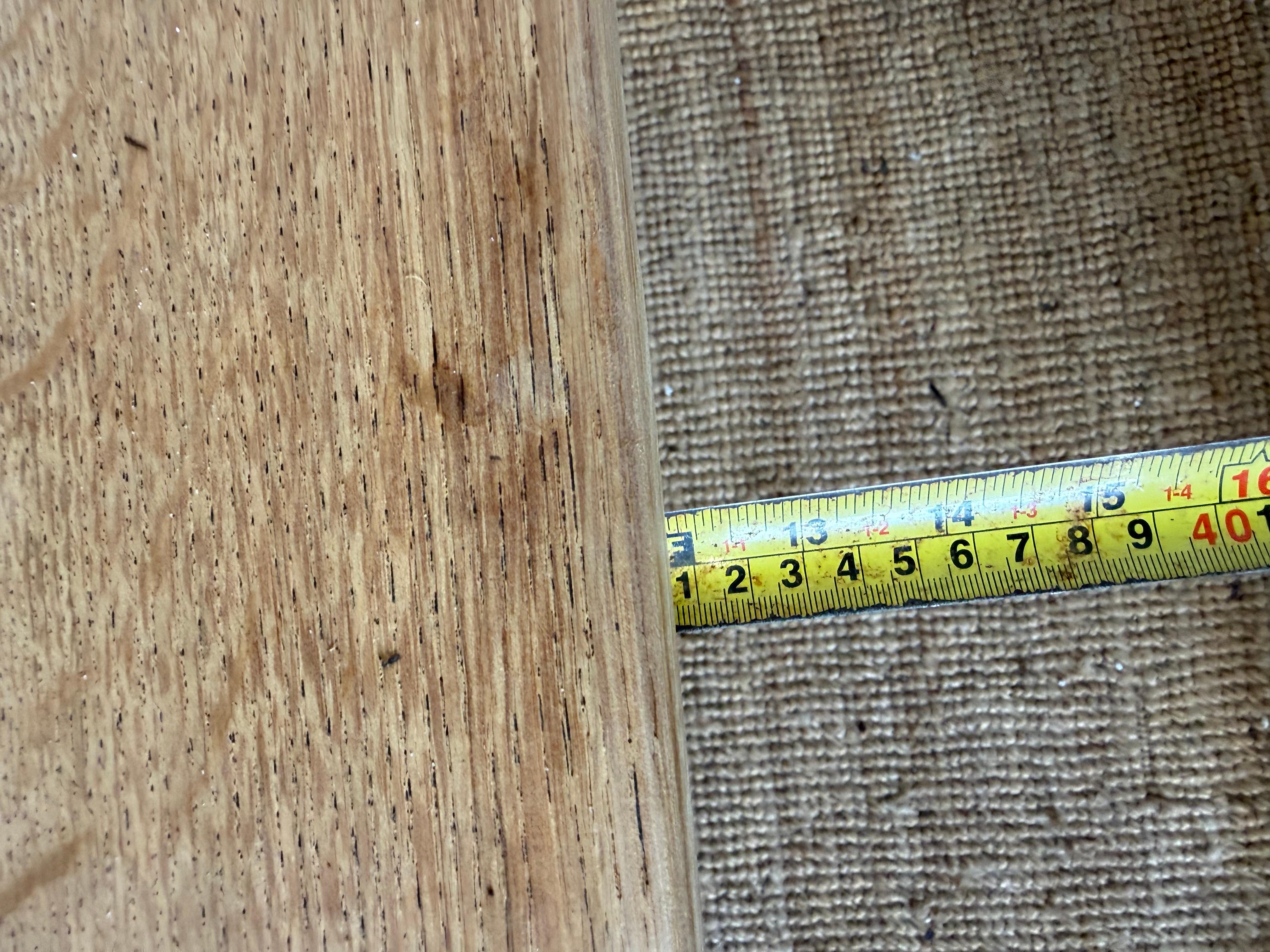 Bleached oak refectory table in the Louis XVI style For Sale 10