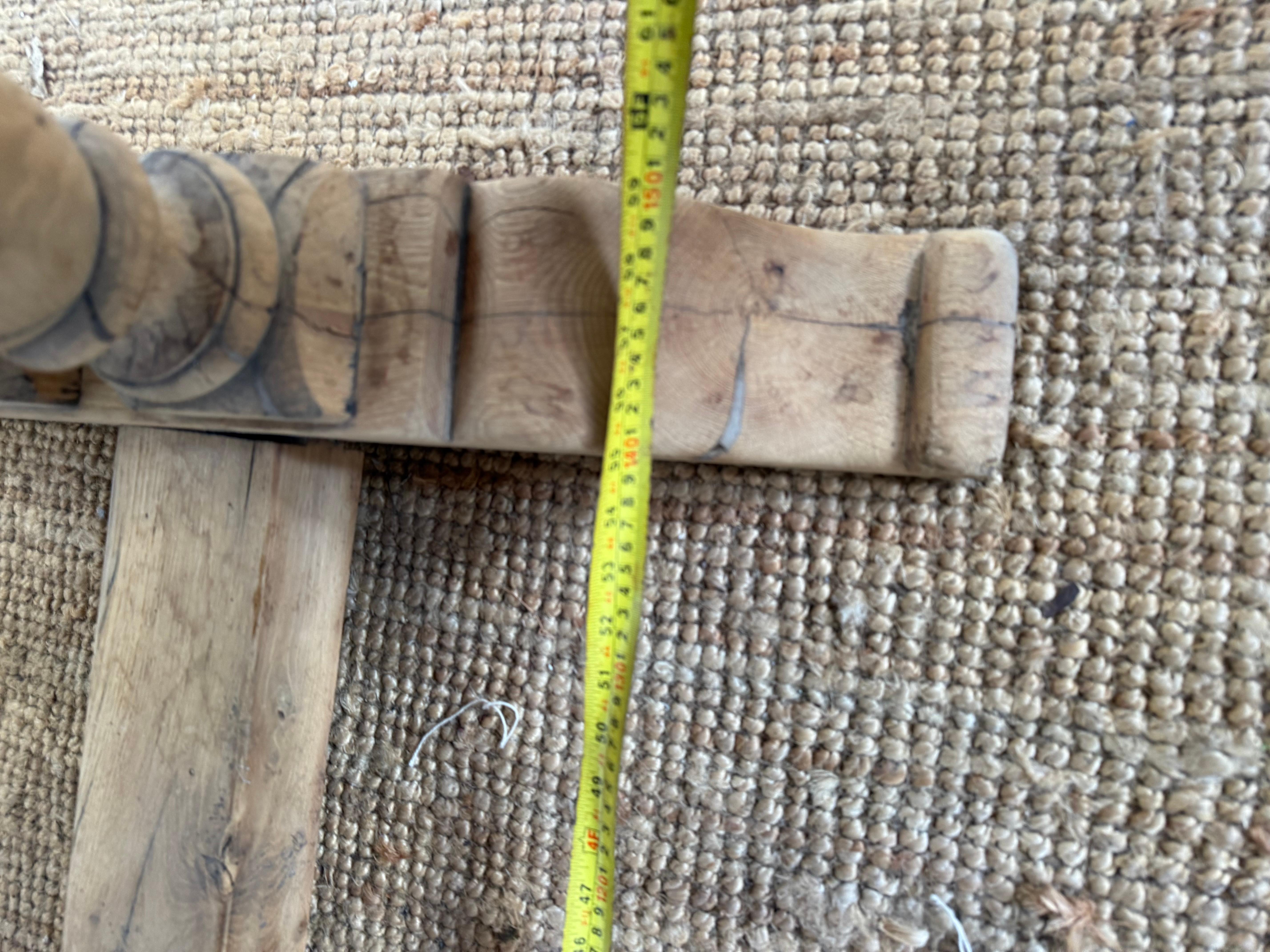 Bleached oak refectory table in the Louis XVI style For Sale 11