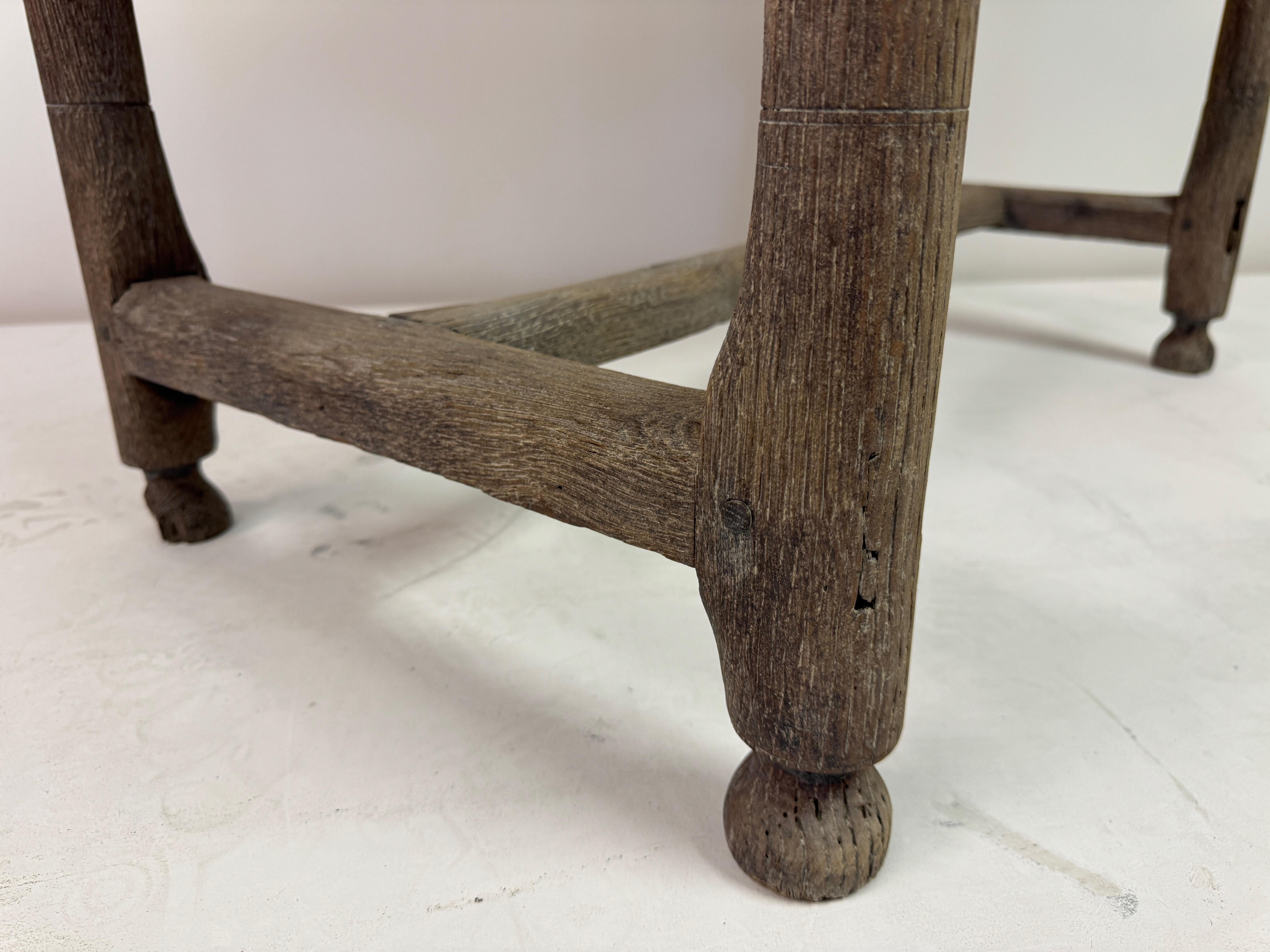 Bleached Oak Table, 18th Century For Sale 10