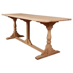 Bleached Oak Tavern Table