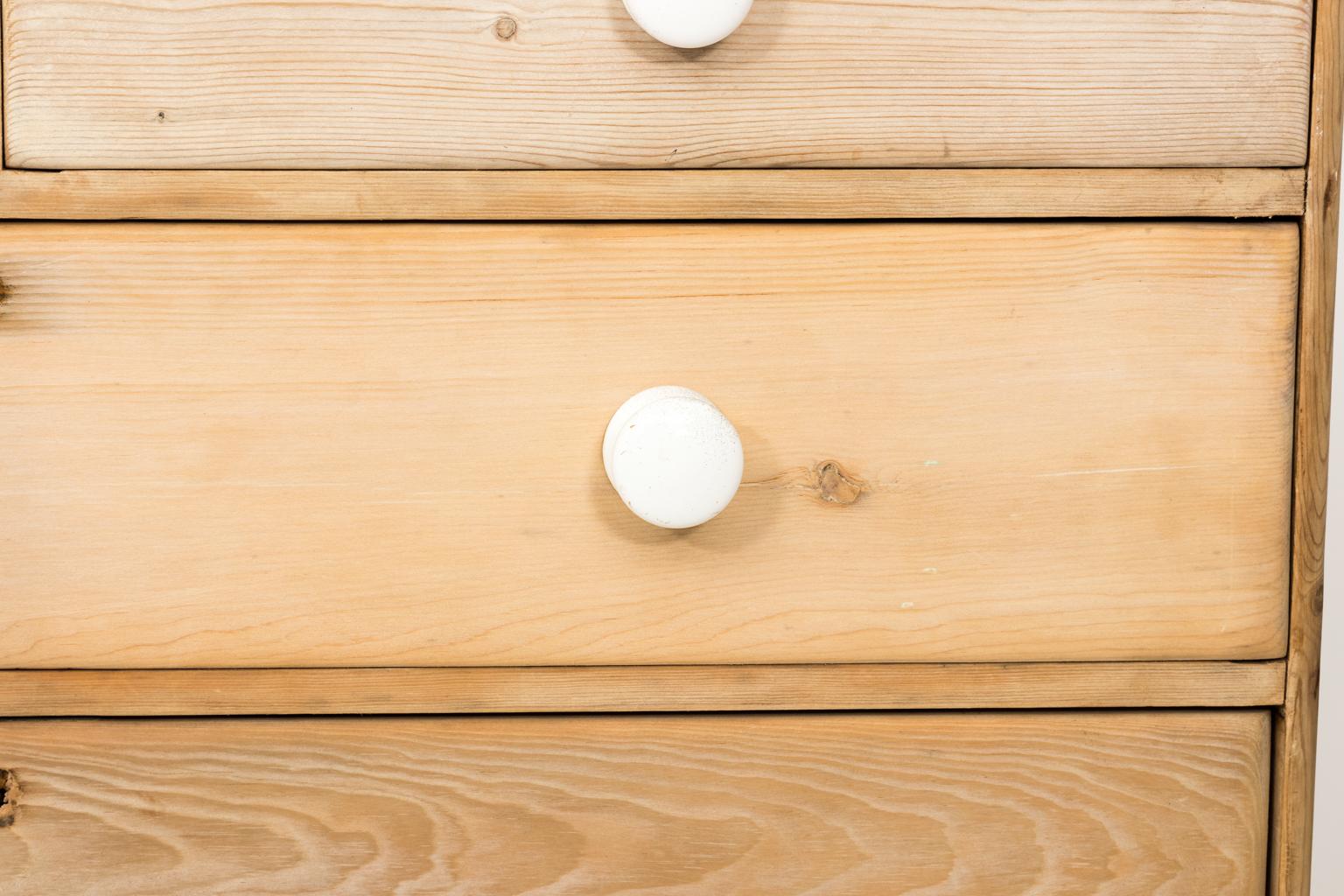 Country Bleached Pine Chest of Drawers