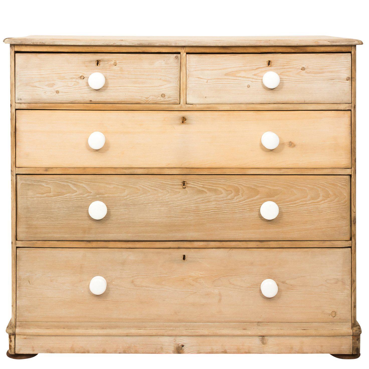 Bleached Pine Chest of Drawers