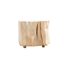 Bleached Root Side Table