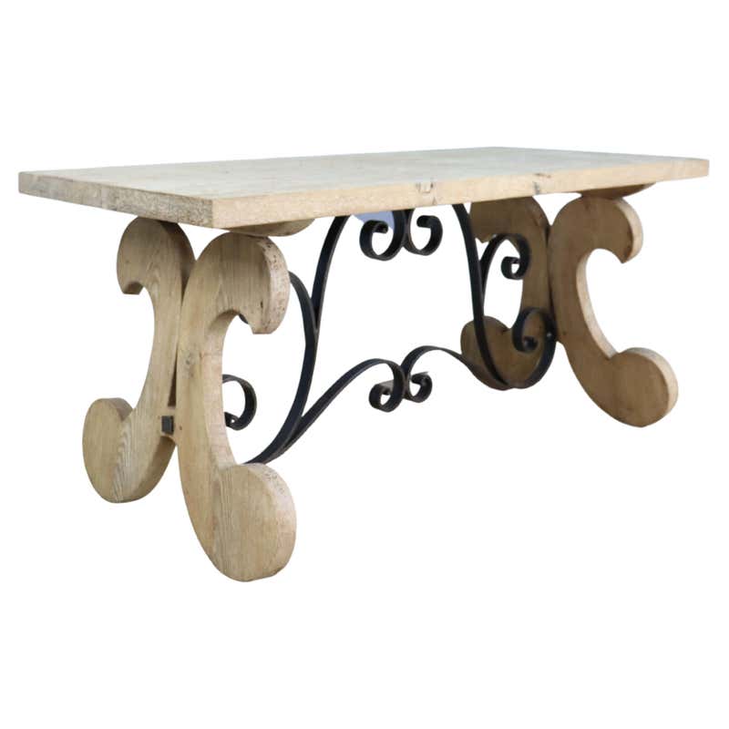 Gordon Russell, Arts and Crafts Cotswold School Oak Hayrake Stretcher ...