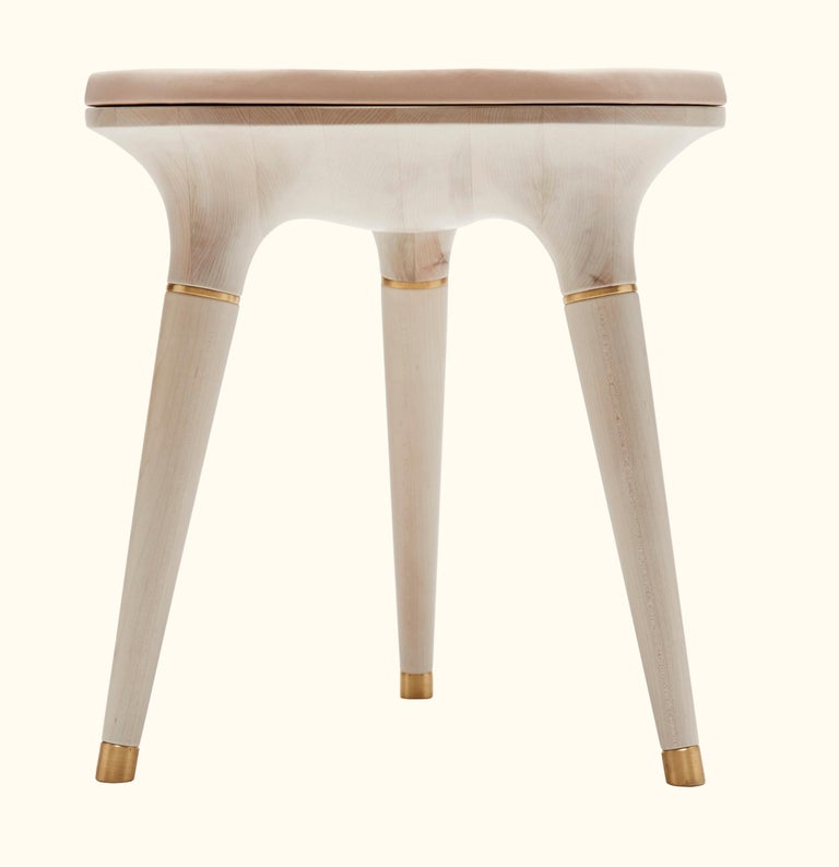 Bleached stool 001 by Vincent Pocsik.   
  