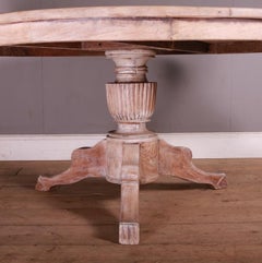 Bleached Teak Dining Table