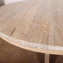 Bleached Teak Dining Table