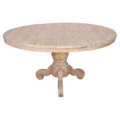 Bleached Teak Dining Table