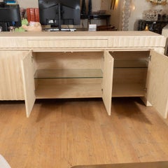 Bleached walnut cabinet