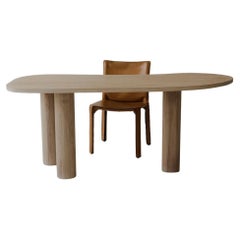 Bleached Walnut Desk