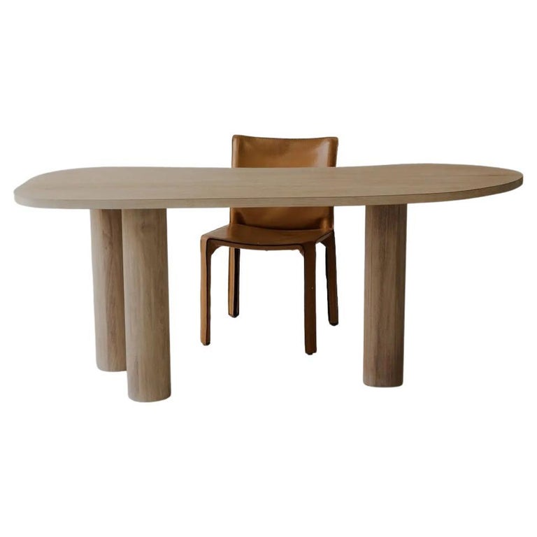 Bleached Walnut Desk For Sale at 1stDibs