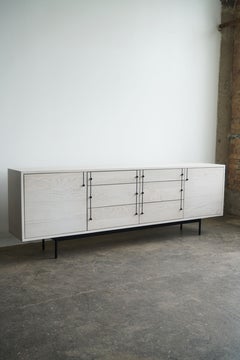Bleached White Oak "Credenza B" by Last Workshop, Made to Order