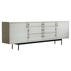 Bleached White Oak "Credenza B" by Last Workshop, Made to Order