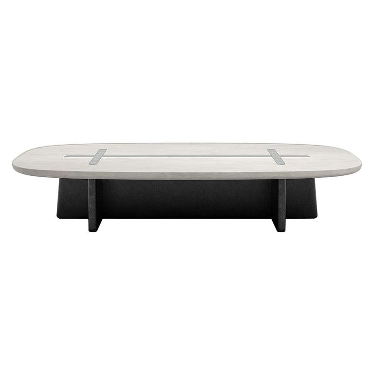 Ivory stone coffee table deals