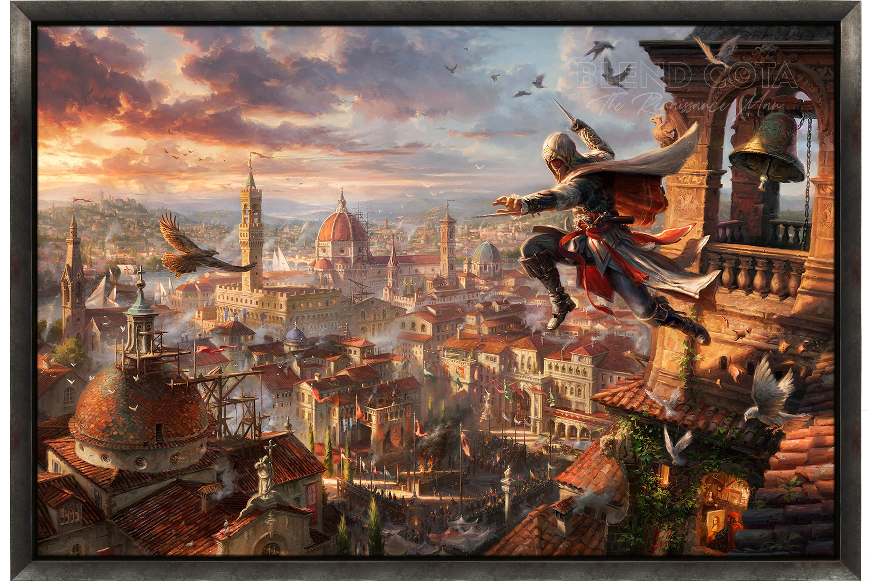 Ubisoft Assassin's Creed Florence (peinture originale autorisée)