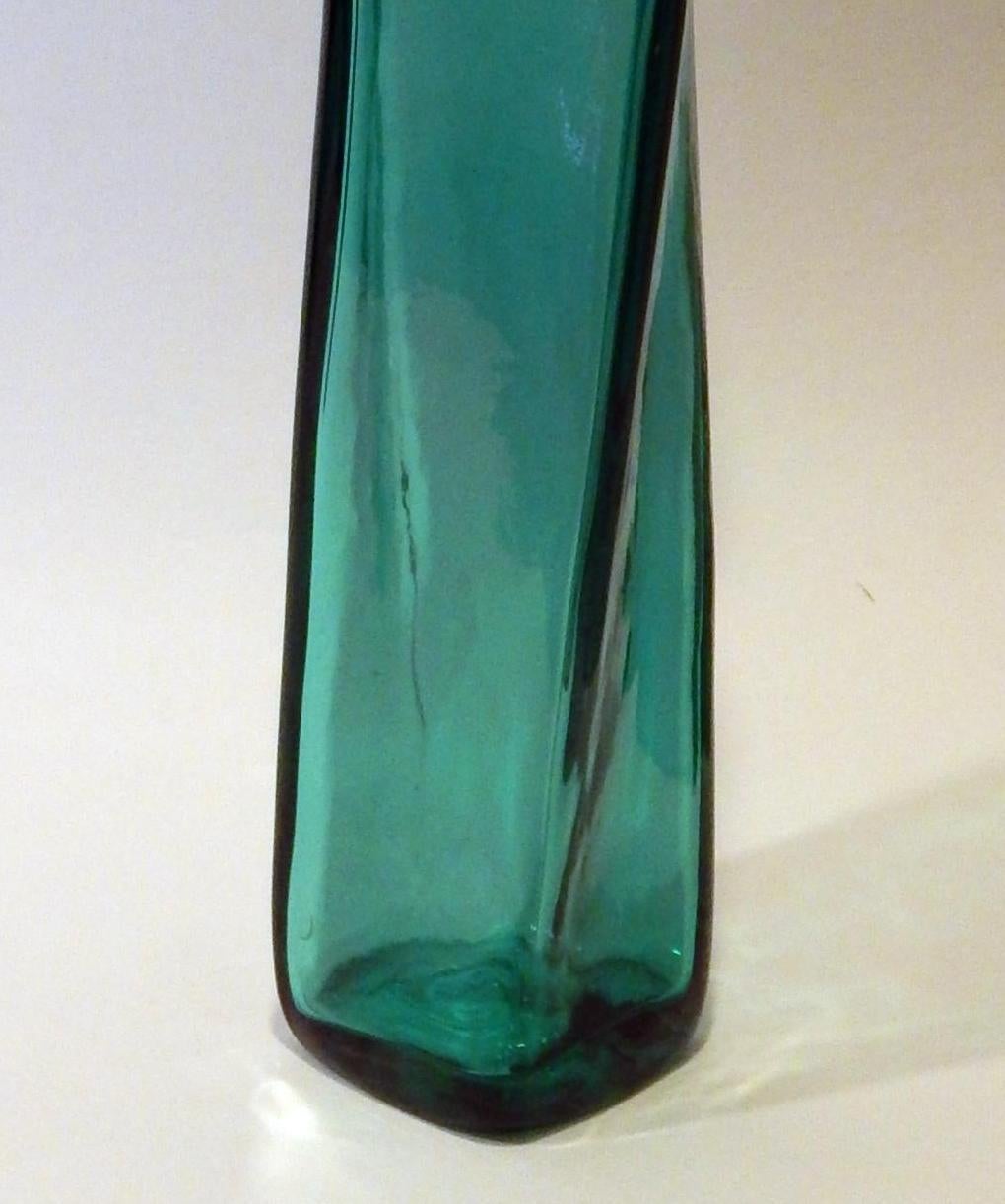 blenko decanter with stopper